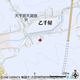 熊本県葦北郡芦北町乙千屋165周辺の地図