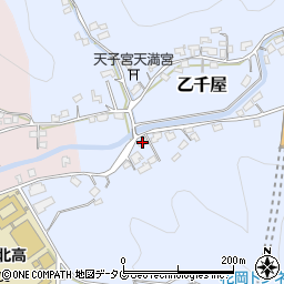 熊本県葦北郡芦北町乙千屋151周辺の地図