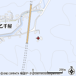 熊本県葦北郡芦北町乙千屋192周辺の地図