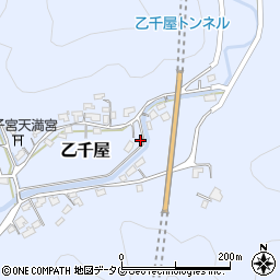 熊本県葦北郡芦北町乙千屋596周辺の地図