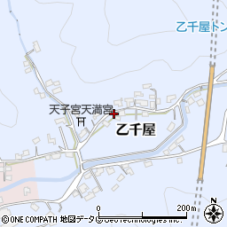 熊本県葦北郡芦北町乙千屋606周辺の地図