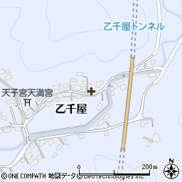 熊本県葦北郡芦北町乙千屋602-1周辺の地図