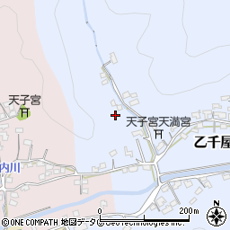 熊本県葦北郡芦北町乙千屋664周辺の地図