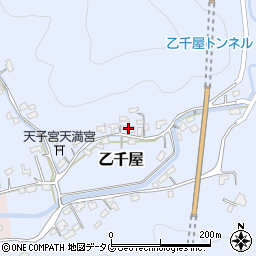 熊本県葦北郡芦北町乙千屋591周辺の地図