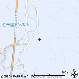 熊本県葦北郡芦北町乙千屋232周辺の地図