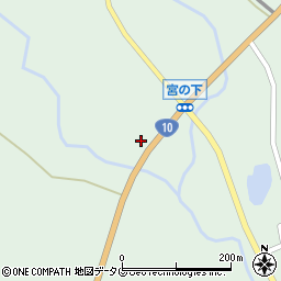 宮崎県日向市美々津町413周辺の地図