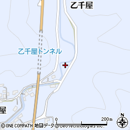 熊本県葦北郡芦北町乙千屋268周辺の地図