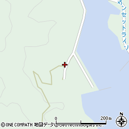 熊本県天草市天草町大江軍浦556周辺の地図