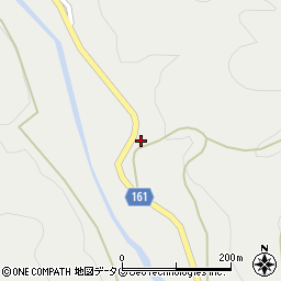 熊本県球磨郡水上村岩野1564周辺の地図