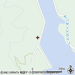 熊本県天草市天草町大江軍浦584周辺の地図