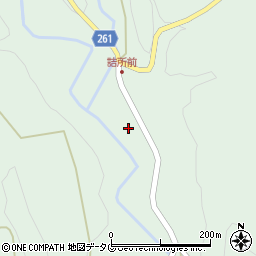 熊本県球磨郡多良木町黒肥地5454周辺の地図