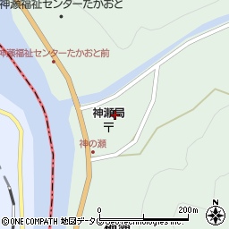 熊本県球磨郡球磨村神瀬甲1080周辺の地図