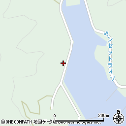 熊本県天草市天草町大江軍浦588-2周辺の地図