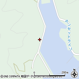 熊本県天草市天草町大江軍浦588周辺の地図