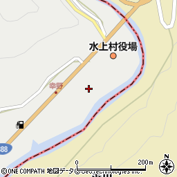 熊本県球磨郡水上村岩野90周辺の地図