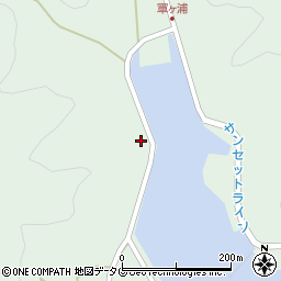 熊本県天草市天草町大江軍浦675周辺の地図