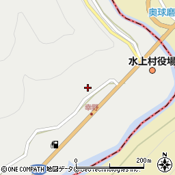 熊本県球磨郡水上村岩野61周辺の地図