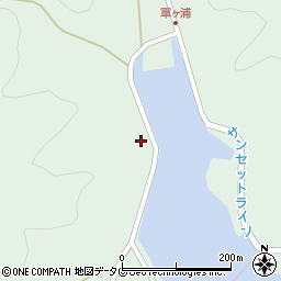 熊本県天草市天草町大江軍浦676周辺の地図