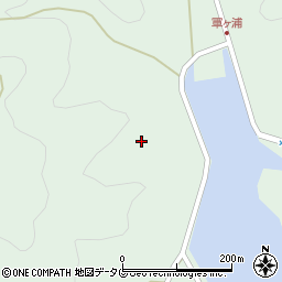 熊本県天草市天草町大江軍浦698周辺の地図