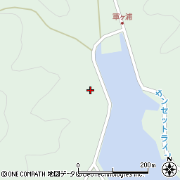 熊本県天草市天草町大江軍浦689周辺の地図