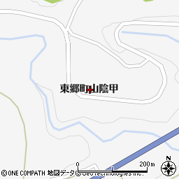 宮崎県日向市東郷町山陰甲周辺の地図