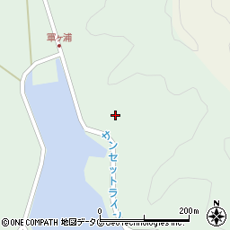 熊本県天草市天草町大江軍浦1322周辺の地図