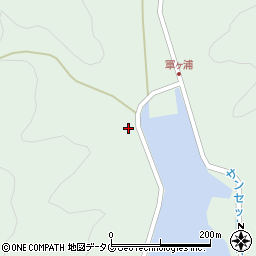 熊本県天草市天草町大江軍浦711周辺の地図