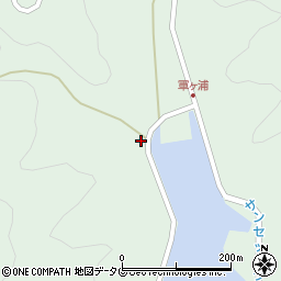 熊本県天草市天草町大江軍浦913周辺の地図