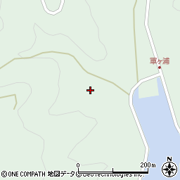 熊本県天草市天草町大江軍浦729周辺の地図