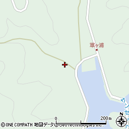 熊本県天草市天草町大江軍浦909-2周辺の地図