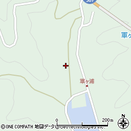 熊本県天草市天草町大江軍浦926-1周辺の地図