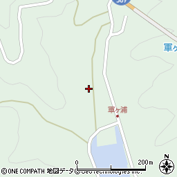 熊本県天草市天草町大江軍浦926-1周辺の地図