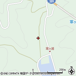 熊本県天草市天草町大江軍浦928周辺の地図