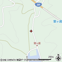 熊本県天草市天草町大江軍浦1272周辺の地図