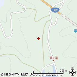 熊本県天草市天草町大江軍浦933周辺の地図