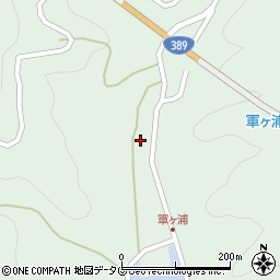 熊本県天草市天草町大江軍浦1267周辺の地図