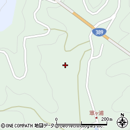 熊本県天草市天草町大江軍浦965周辺の地図