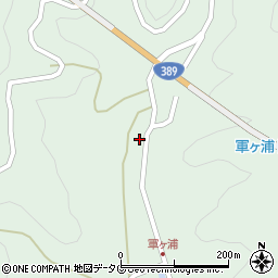 熊本県天草市天草町大江軍浦1260周辺の地図