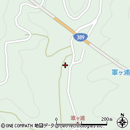 熊本県天草市天草町大江軍浦1258周辺の地図