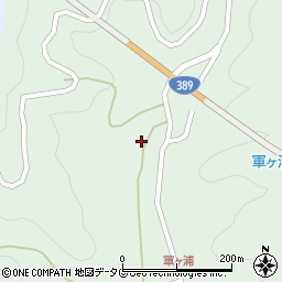 熊本県天草市天草町大江軍浦1028-1周辺の地図