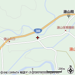 熊本県球磨郡水上村湯山226周辺の地図