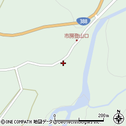 熊本県球磨郡水上村湯山874-5周辺の地図