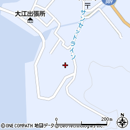 熊本県天草市天草町大江8133周辺の地図