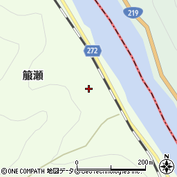 熊本県葦北郡芦北町箙瀬190周辺の地図