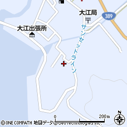 熊本県天草市天草町大江8144-1周辺の地図
