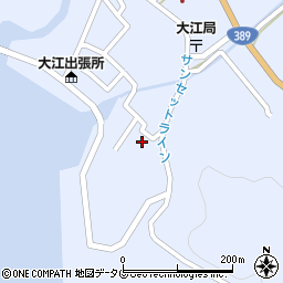 熊本県天草市天草町大江8144-1周辺の地図