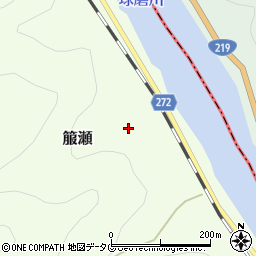熊本県葦北郡芦北町箙瀬240-1周辺の地図