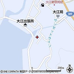 熊本県天草市天草町大江8009周辺の地図