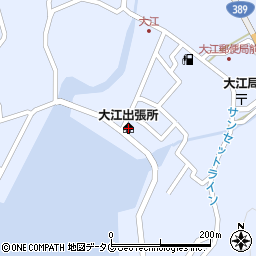 熊本県天草市天草町大江7480-5周辺の地図