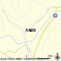 熊本県葦北郡芦北町大尼田周辺の地図